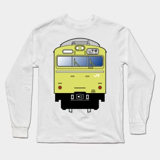 Tokyo Yamanote Line Train - 103 series Long Sleeve T-Shirt